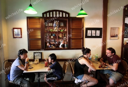 a thai food restaurant in Banglamphu in the city of Bangkok in Thailand in Suedostasien.