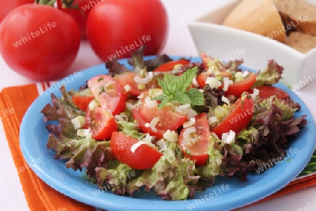 salat mit tomaten