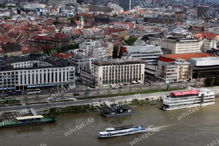  EU, Osteuropa, Slovakei, Slovakia, Slowakei, Kultur, Tradition, Sommer, Europa, Osteuropa, Slowakei, Hauptstadt, Bratislava, Altstadt,  Sommer, Panorama, Ubersicht, Donau, 