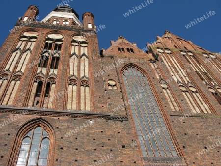 Backsteingotik, Marienkirche in Pommern