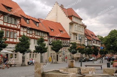 In der Altstadt von Bad Langensalza