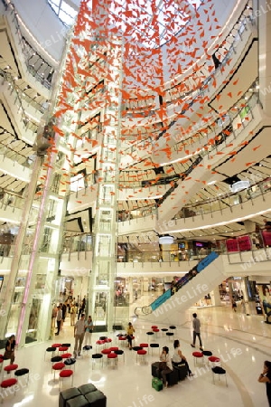 Das Shopping Center Central World Plaza beim Siam Square im Zentrum von Bangkok der Hauptstadt von Thailand in Suedostasien.