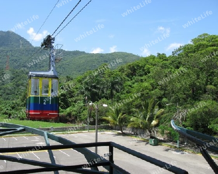 Dominikanische Republik.Puerto Plata.  Seilbahn zum Pico Isabel de Torres