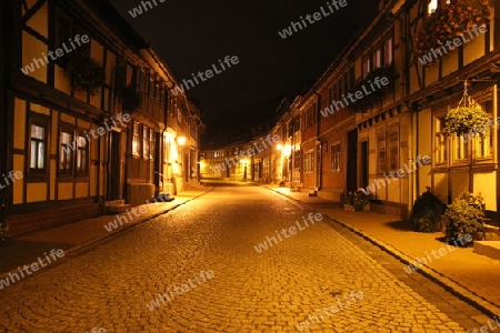 Stolberg bei Nacht