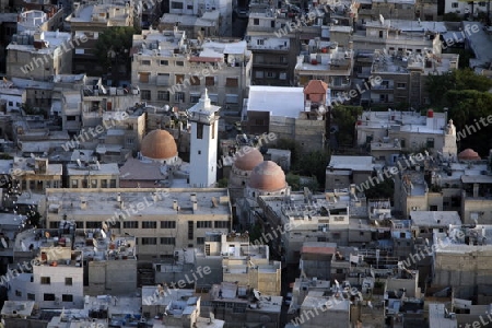 Asien, Naher Osten, Syrien, Damaskus,   Sicht ueber die Grossstadt von Damaskus der Hauptstadt von Syrien. 