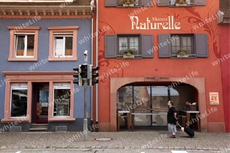  the old town of the villige Gutach in the Blackforest in the south of Germany in Europe.