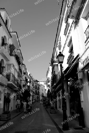 Die Gasse der Altstadt, Marbella 