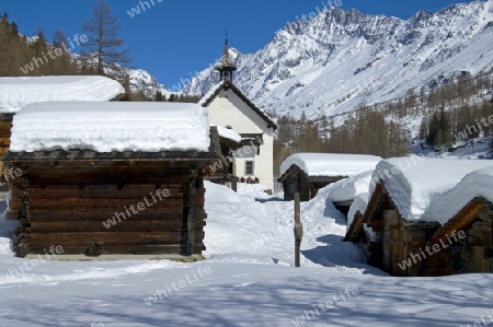 Weiler Blatten, L?tschental/Schweiz