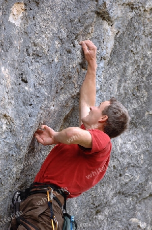 Sportklettern im Jura