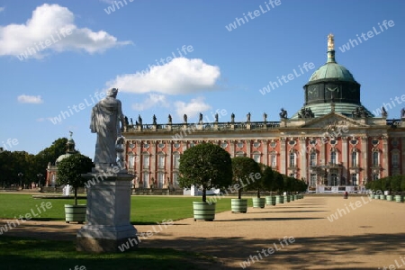 Im Neuen Palais von Potsdam