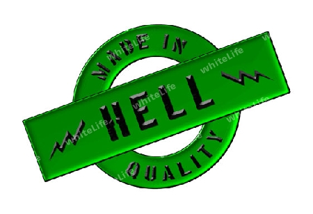 Made in Hell - Quality seal for your website, web, presentation