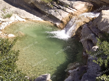 Wasserfall in der Provence