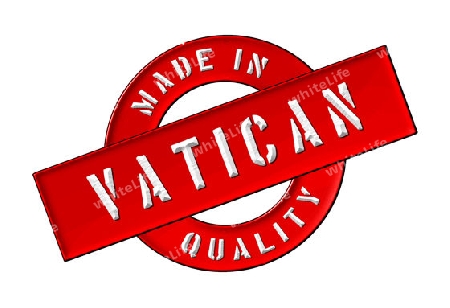 Made in Vatican - Quality seal for your website, web, presentation