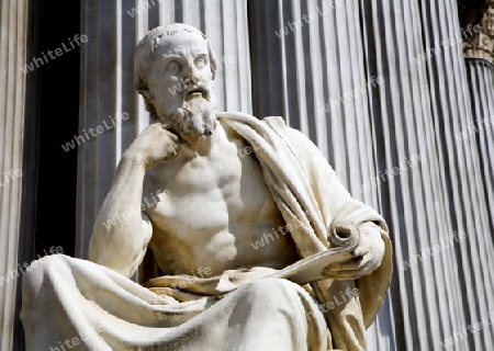 Wien - Philosoph Herodot  - Parlament