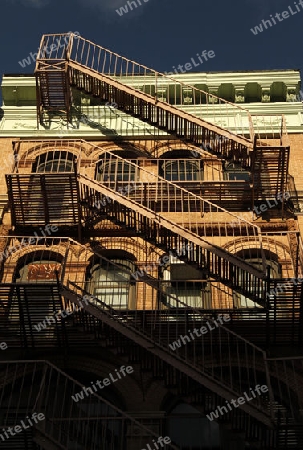 Fire escape Downtown NYC