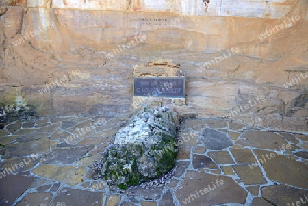 Grab des s?dafrikanischen Dichters, Dramatikers und Arztes Dr. C. Louis Leipoldt in der  Cederberg Wilderness Area bei Clanwilliam, West Kap, Western Cape, S?dafrika, Afrika