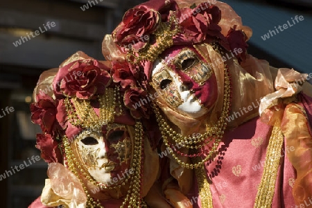 Venedig - Paar von den Karneval - Maske
