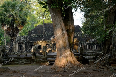 The Temple of  Banteay Kdei in the Temple City of Angkor near the City of Siem Riep in the west of Cambodia.