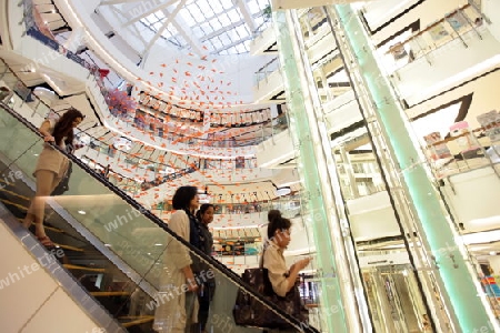 Das Shopping Center Central World Plaza beim Siam Square im Zentrum von Bangkok der Hauptstadt von Thailand in Suedostasien.