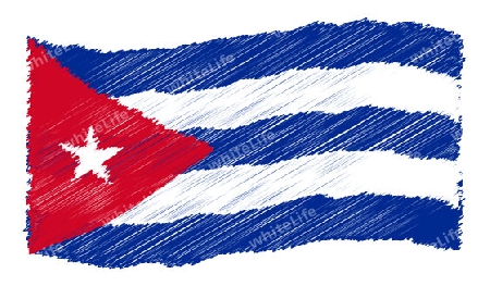 Cuba - The beloved country as a symbolic representation as heart - Das geliebte Land als symbolische Darstellung als Herz