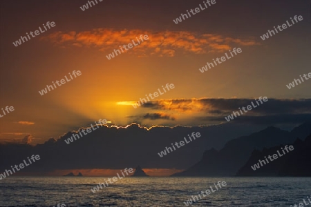 Sonnenuntergang auf Teneriffa