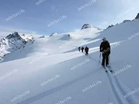 Skitour im Silvretta-Gebiet