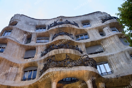 Barcelona - La Pedrera von Antonio Gaudi