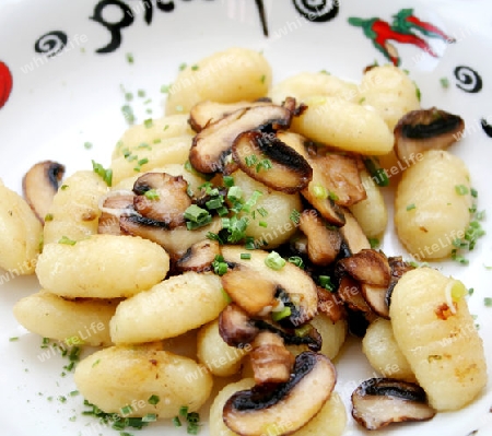 Gnocchi mit Pilzen