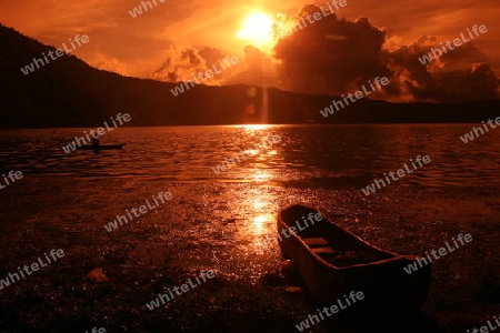 Asien, Suedost, Indonesien, Bali, Insel, Zentral Bali, Lake Batur, See, Vulkan,Landschaft,   (Urs Flueeler) 