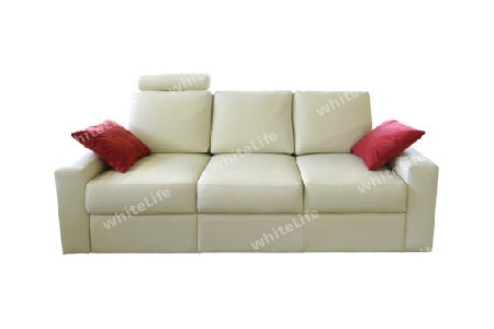 white sofa