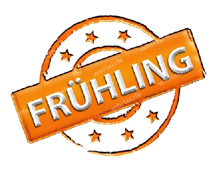 Sign and stamp for your presentation, for websites and many more named FRUEHLING