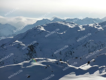 Winterzeit in den Bergen