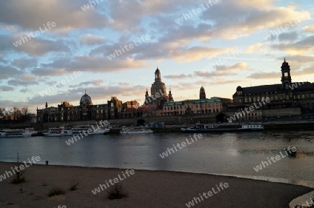 Blick zur Frauenkirche