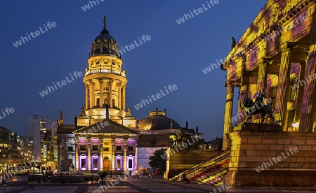 Berlin. Deutscher Dom am Gendarmenmarkt.