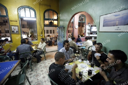 a Restaurant in the City Amman in Jordan in the middle east.