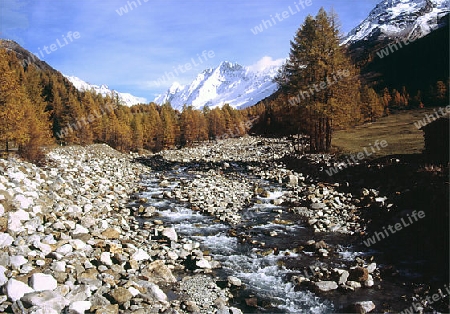 wildbach im l?tschental