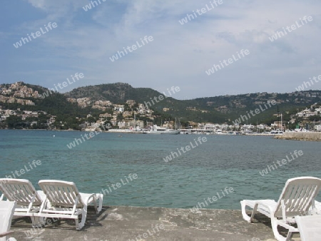 Terrasse am Meer in Port Andratx