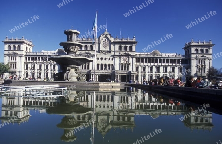 the City Centre of Guatemala City in Guatemala in central America.   