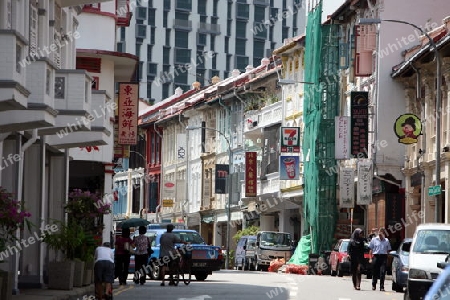 Asien, Suedost, Singapur, Insel, Staat, Stadt, City, China Town, Marktstrasse, Markt, Gasse, Alltag, Wirtschaft, Zentrum, 