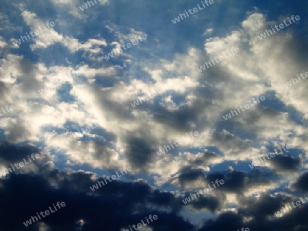 Wolken nach einem Sturm