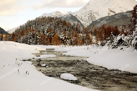 Samedan Richtung Celerina