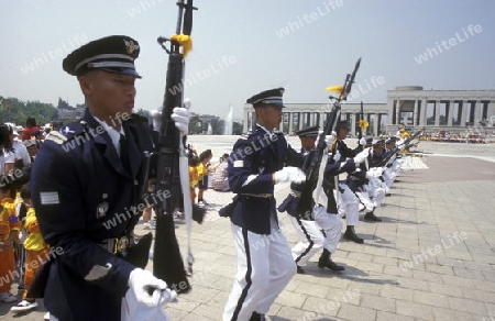 Das Kriegs oder War Memorial in der Hauptstadt Seoul in Suedkorea in Ost Asien.