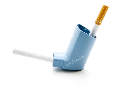 Filterzigarette mit Inhaler