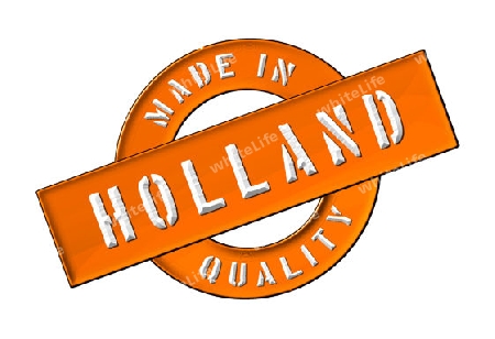 Made in Holland - Quality seal for your website, web, presentation