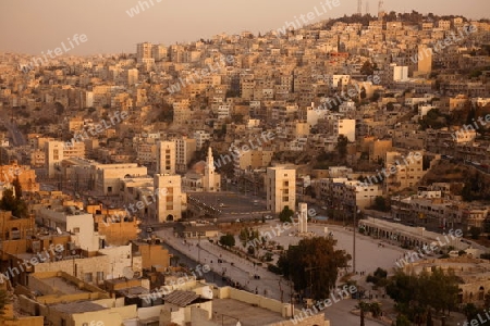 The City Centre of the City Amman in Jordan in the middle east.