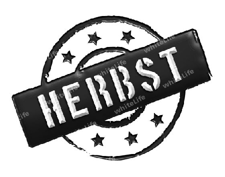 Sign and stamp for your presentation, for websites and many more named HERBST