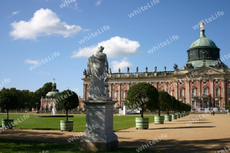 Im Neuen Palais von Potsdam