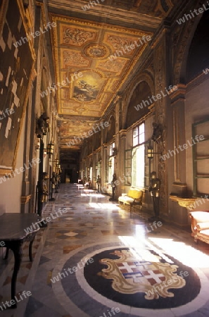 The Grand Masters Palace in the old City of Valletta on Malta in Europe,