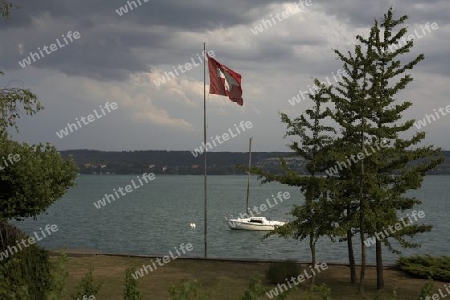 Bielersee vor dem Regen