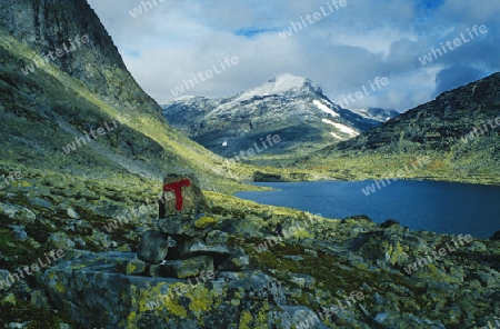 Bergsee im Jotunheimen 01